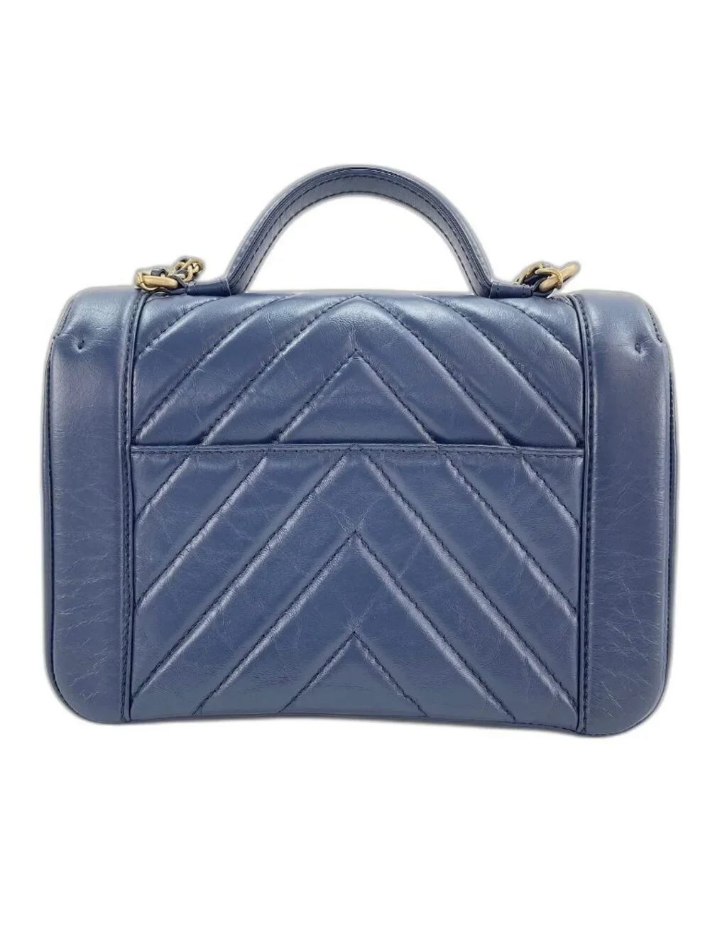 Chanel Shoulder Bag Navy